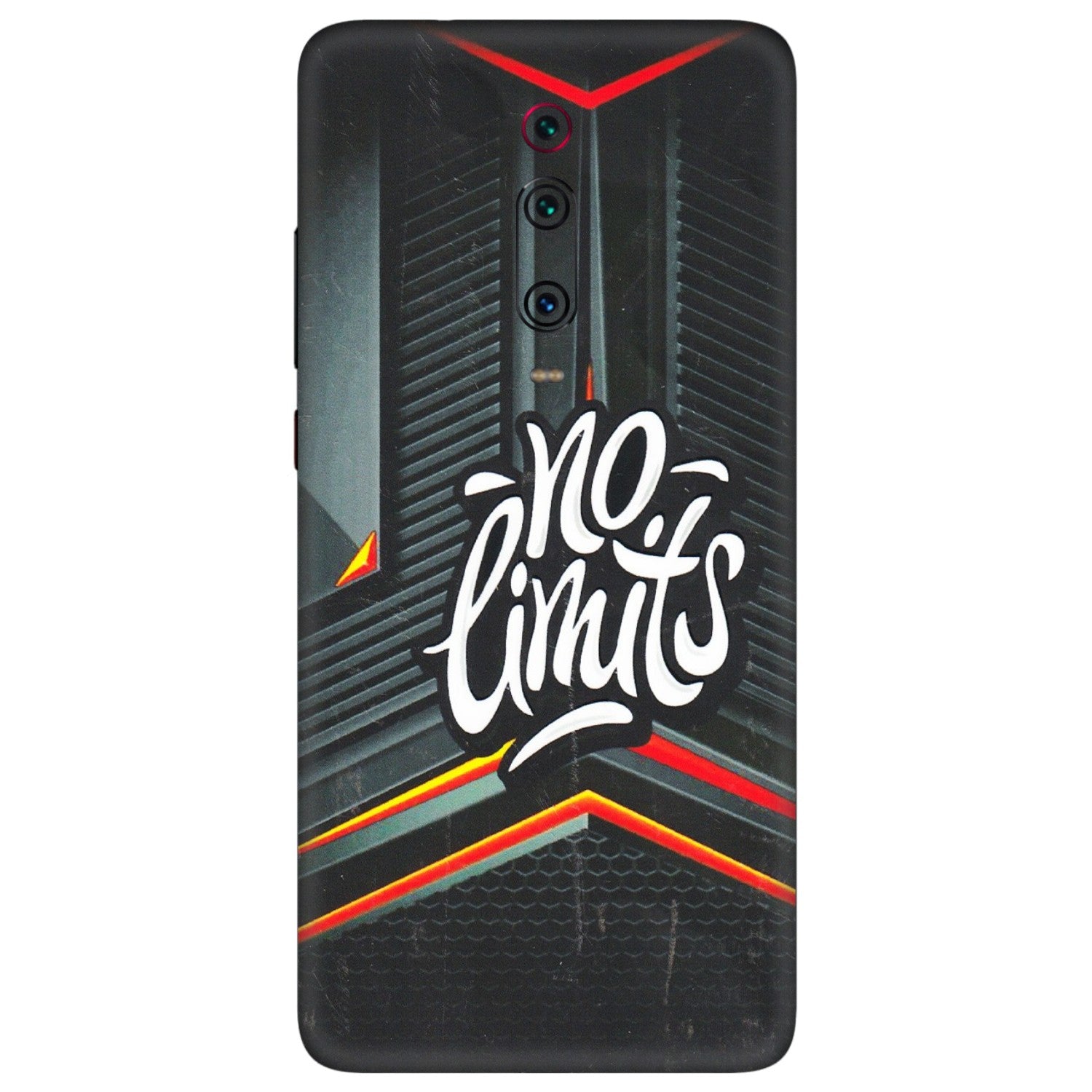 Xiaomi Redmi Phone Skins (All Models) - No Limits - 3D Embossed Finish (L-286) Redmi K20 Pro