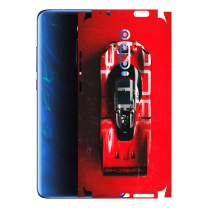 Xiaomi Redmi Phone Skins (All Models) - Red Porsche Car Logo - 3D Embossed Finish (L-315) Redmi K20 Pro