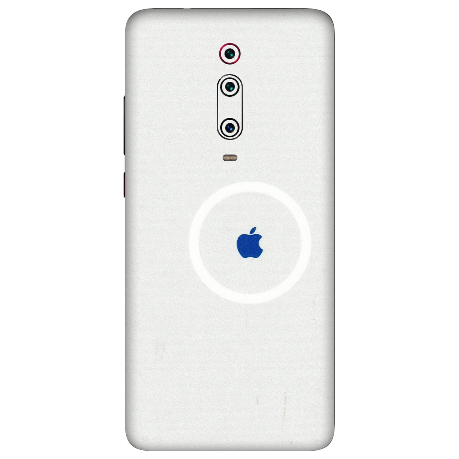 Xiaomi Redmi Phone Skins (All Models) - iPhone Magsafe Logo - 3D Embossed Finish (L-320) Redmi K20 Pro