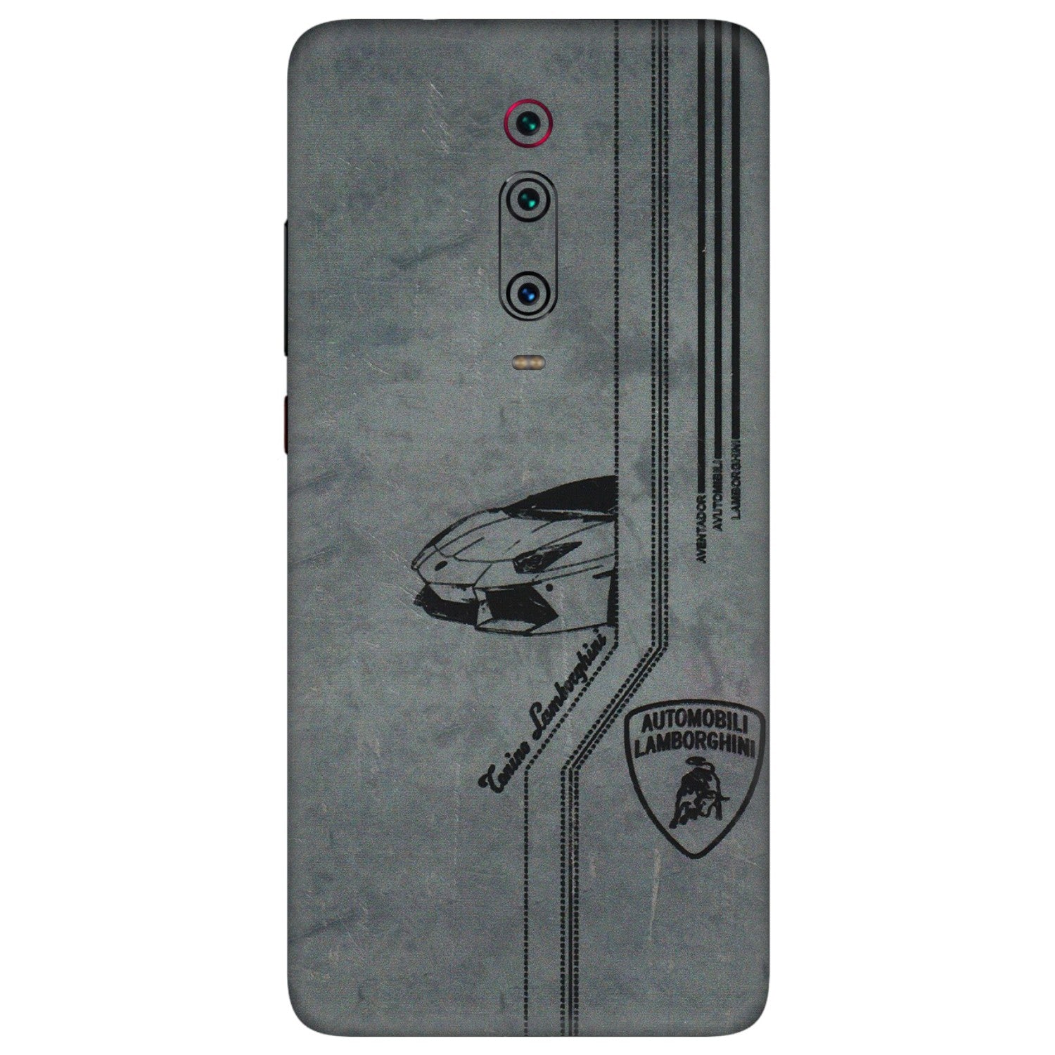 Xiaomi Redmi Phone Skins (All Models) - New Lamborgini Aventador - 3D Embossed Finish (L-321) Redmi K20 Pro