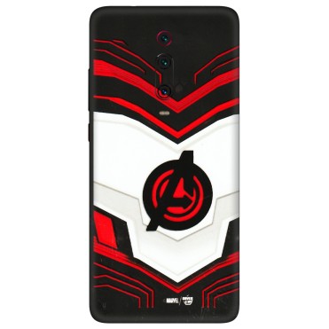 Xiaomi Redmi Phone Skins (All Models) - Avengers Logo - 3D Embossed Finish (L-55) Redmi K20 Pro