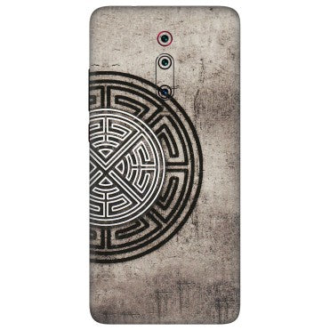 Xiaomi Redmi Phone Skins (All Models) - Mysterious Circular Design - 3D Embossed Finish (L-63) Redmi K20 Pro