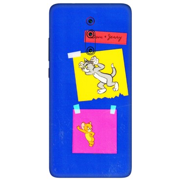 Xiaomi Redmi Phone Skins (All Models) - Tom N Jerry Sticky Notes - 3D Embossed Finish (L-88) Redmi K20 Pro