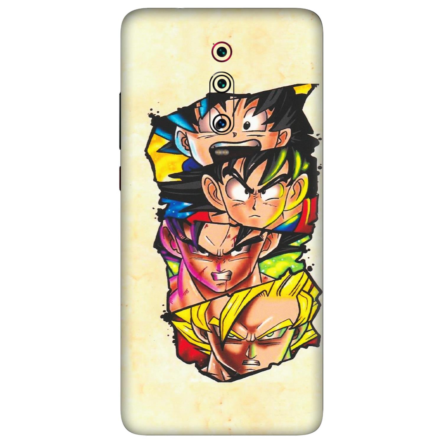 Xiaomi Redmi Phone Skins (All Models) - Angry Multi Anime - Matte Finish (M-113) Redmi K20 Pro