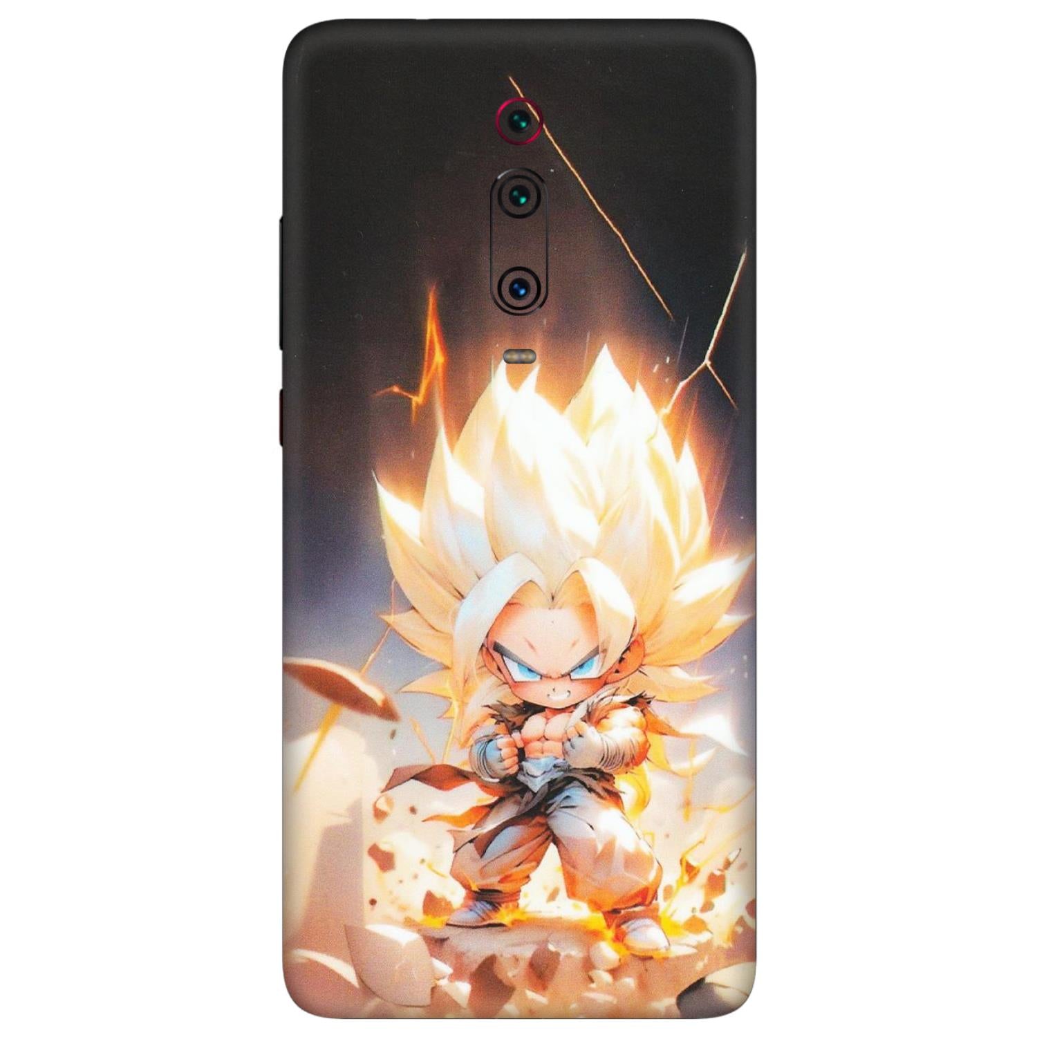 Xiaomi Redmi Phone Skins (All Models) - Goku Dragon Cute Anime - Matte Finish (M-131) Redmi K20 Pro