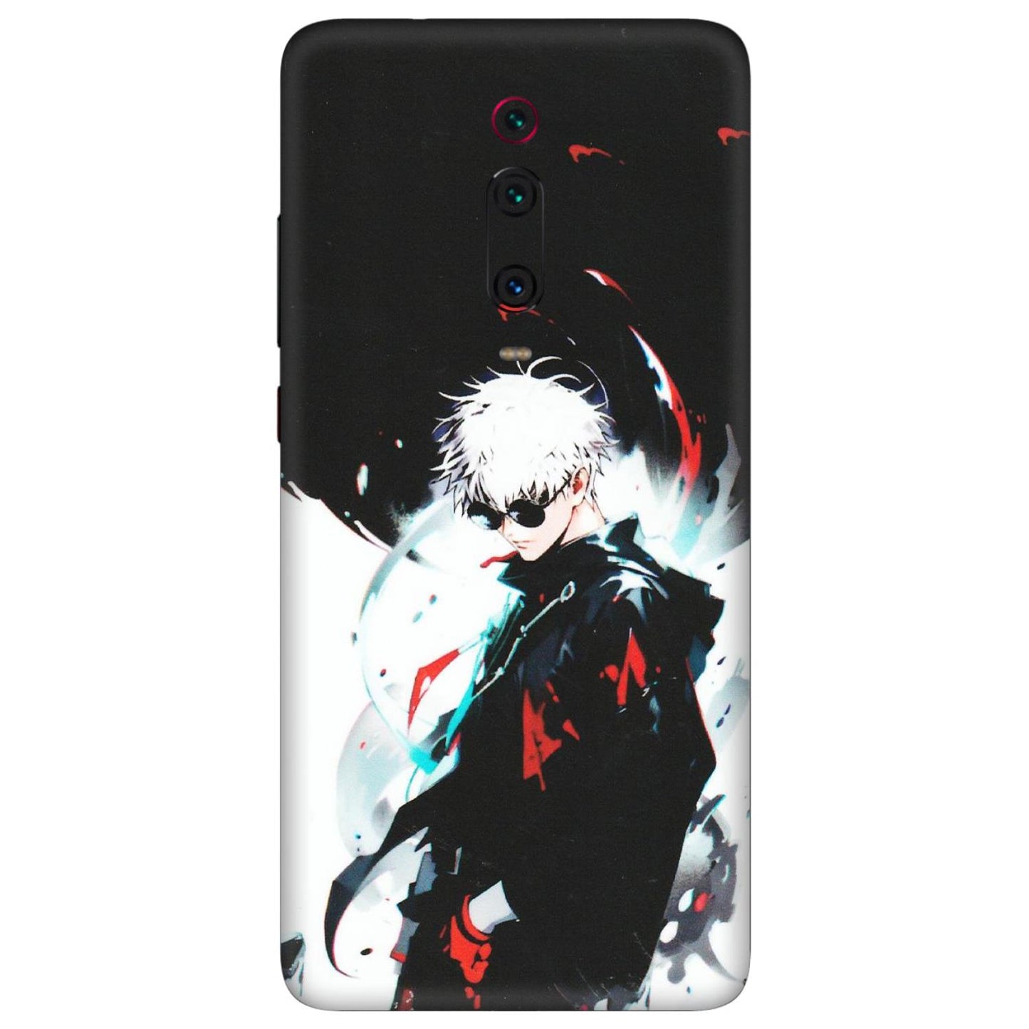 Xiaomi Redmi Phone Skins (All Models) - Gojo Powerful Charater Kaisen Anime - Matte Finish (M-144) Redmi K20 Pro