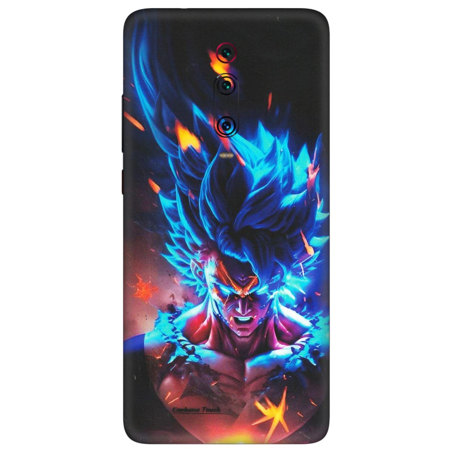Xiaomi Redmi Phone Skins (All Models) - Angry Goku Dragon Ball Anime - Matte Finish (M-150) Redmi K20 Pro