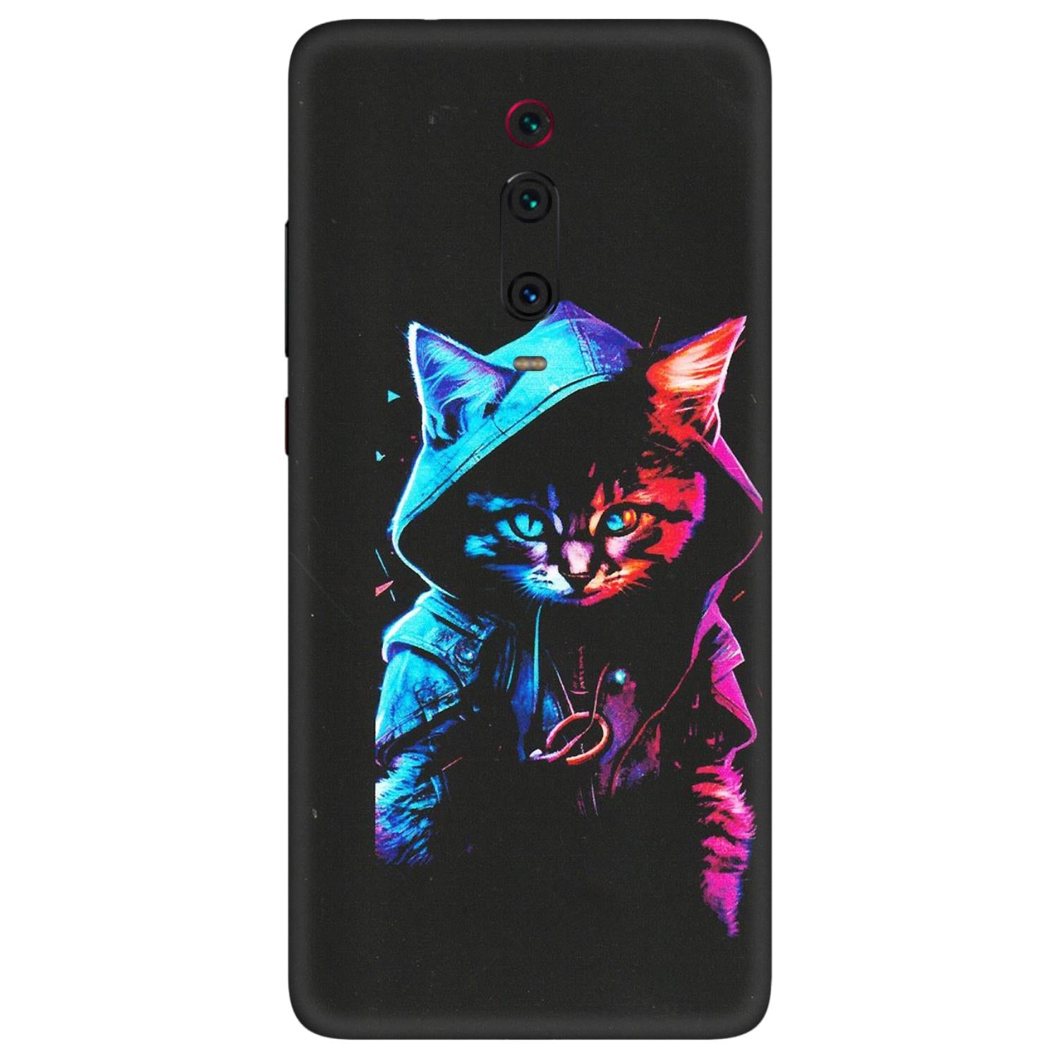 Xiaomi Redmi Phone Skins (All Models) - Cyberpunk Cat - Matte Finish (M-45) Redmi K20 Pro