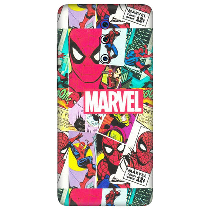 Xiaomi Redmi Phone Skins (All Models) - Marvel Comic Spiderman Grafitti - Matte Finish (M-72) Redmi K20 Pro