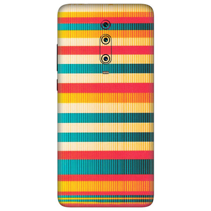 Xiaomi Redmi Phone Skins (All Models) - Colourful Stripes Soothing Effect - Matte Finish (M-86) Redmi K20 Pro