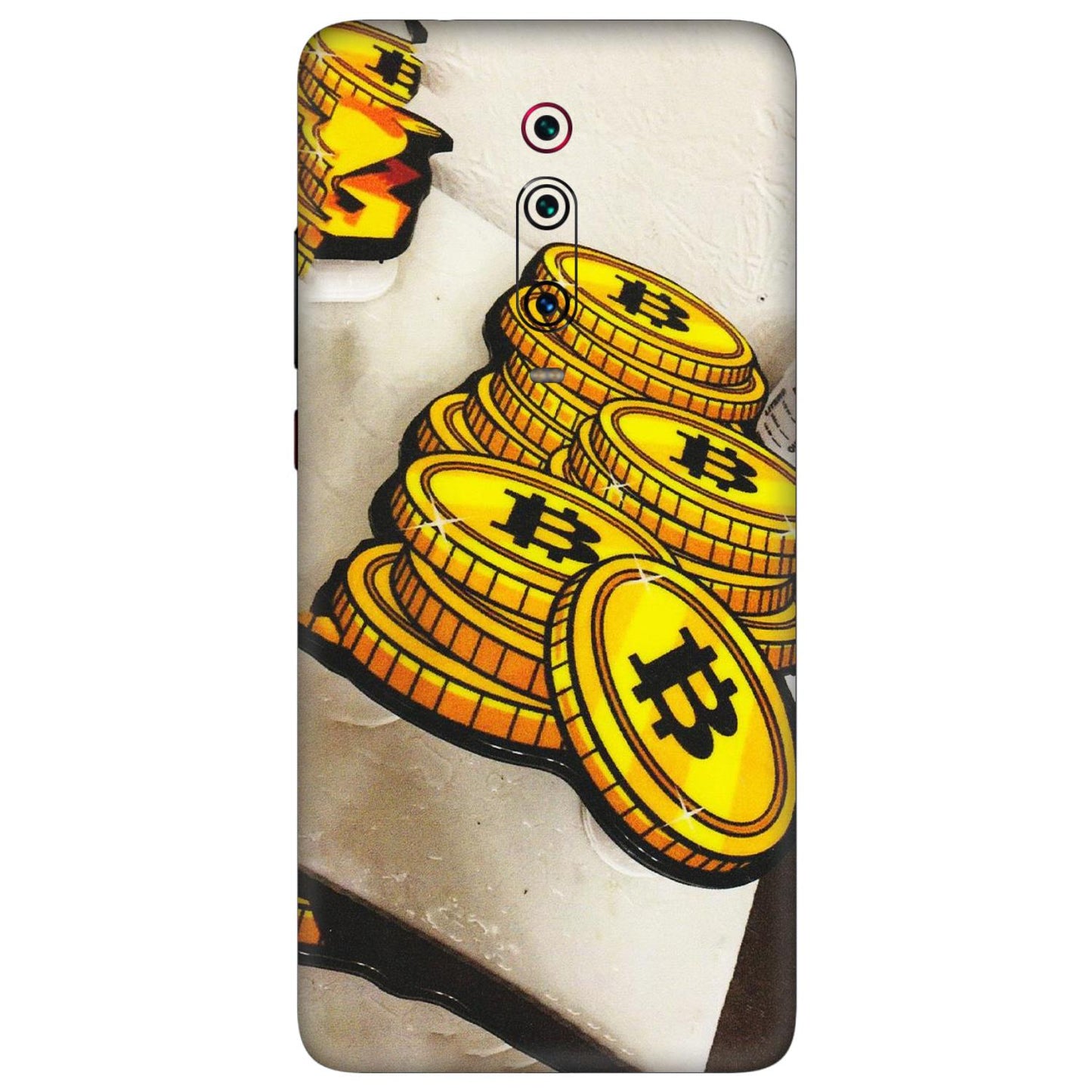 Xiaomi Redmi Phone Skins (All Models) - Billionaire Bitcoin Collection - Matte Finish (M-92) Redmi K20 Pro