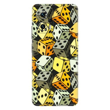 Xiaomi Redmi Phone Skins (All Models) - Dices Of Life - 3D Embossed Finish (L-04) Redmi K50i 5G