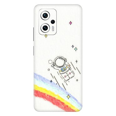Xiaomi Redmi Phone Skins (All Models) - Milkyway Astronaut - 3D Embossed Finish (L-110) Redmi K50i 5G