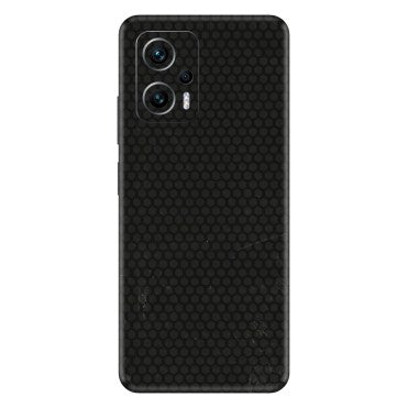 Xiaomi Redmi Phone Skins (All Models) - Black honeycomb - 3D Embossed Finish (L-114) Redmi K50i 5G