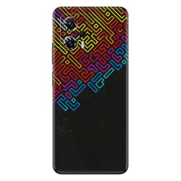 Xiaomi Redmi Phone Skins (All Models) - Dotme Pattern Art - 3D Embossed Finish (L-121) Redmi K50i 5G