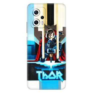 Xiaomi Redmi Phone Skins (All Models) - Thor - 3D Embossed Finish (L-137) Redmi K50i 5G