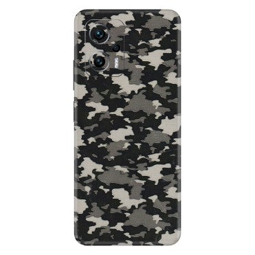 Xiaomi Redmi Phone Skins (All Models) - Black/Grey Camoflaunge - 3D Embossed Finish (L-142) Redmi K50i 5G