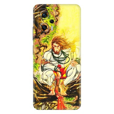 Xiaomi Redmi Phone Skins (All Models) - Lord Hanuman - 3D Embossed Finish (L-152) Redmi K50i 5G