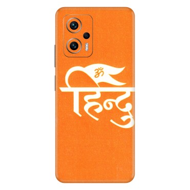 Xiaomi Redmi Phone Skins (All Models) - Hindu Kesari - 3D Embossed Finish (L-154) Redmi K50i 5G