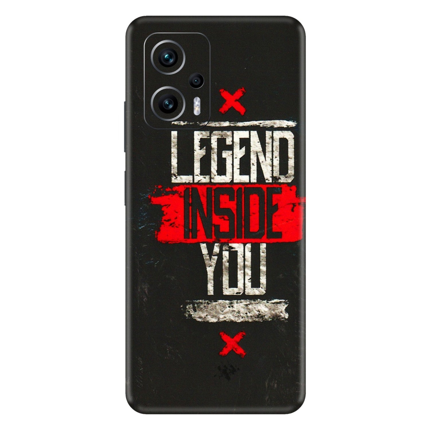 Xiaomi Redmi Phone Skins (All Models) - Legend Inside You - 3D Embossed Finish (L-186) Redmi K50i 5G
