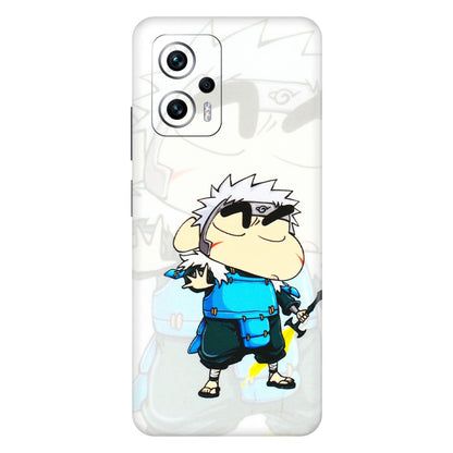 Xiaomi Redmi Phone Skins (All Models) - Angry Young Shinchan - 3D Embossed Finish (L-226) Redmi K50i 5G