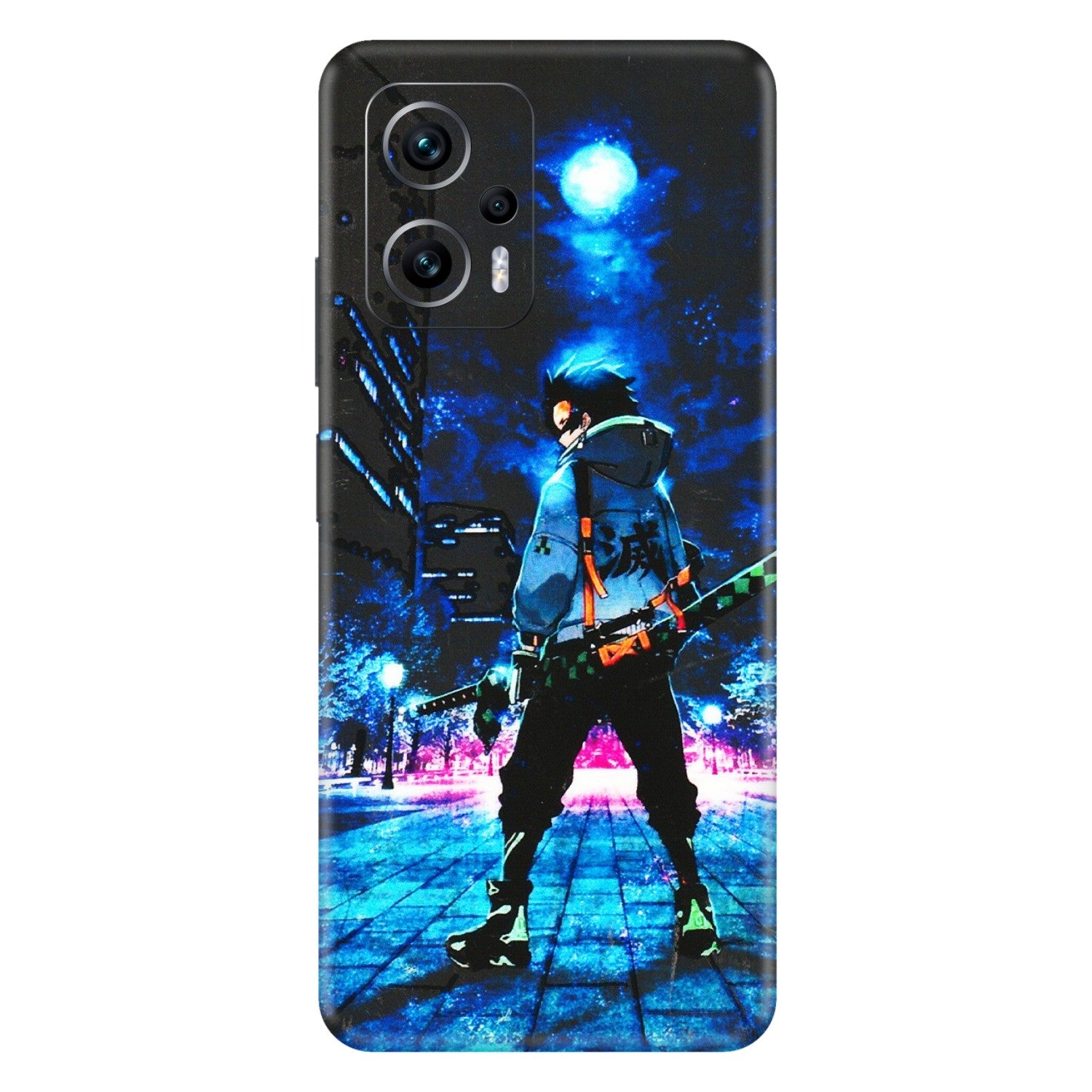 Xiaomi Redmi Phone Skins (All Models) - Demon Slayer Sword - 3D Embossed Finish (L-247) Redmi K50i 5G