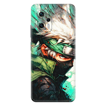 Xiaomi Redmi Phone Skins (All Models) - Kakashi Side Profile - 3D Embossed Finish (L-249) Redmi K50i 5G