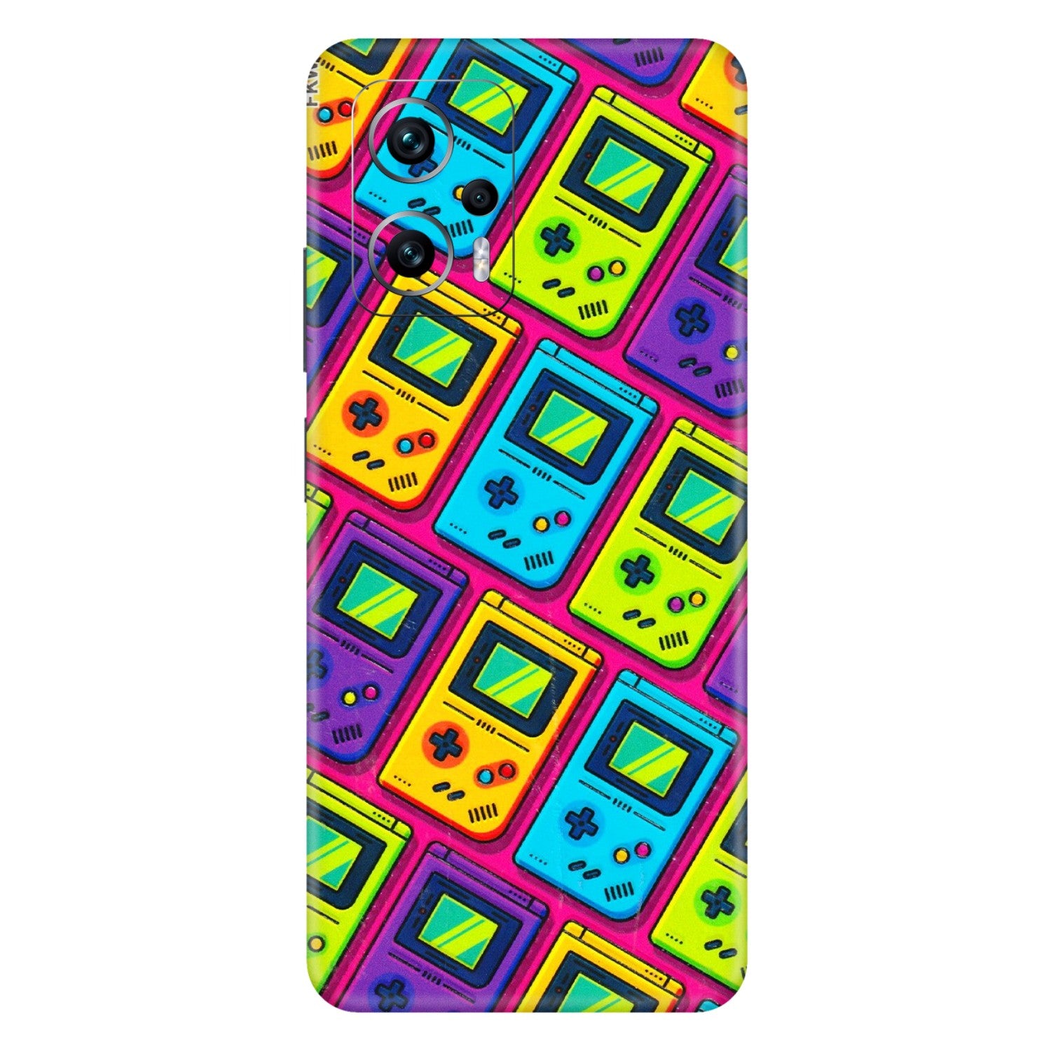 Xiaomi Redmi Phone Skins (All Models) - Gameboy Colourful - 3D Embossed Finish (L-266) Redmi K50i 5G