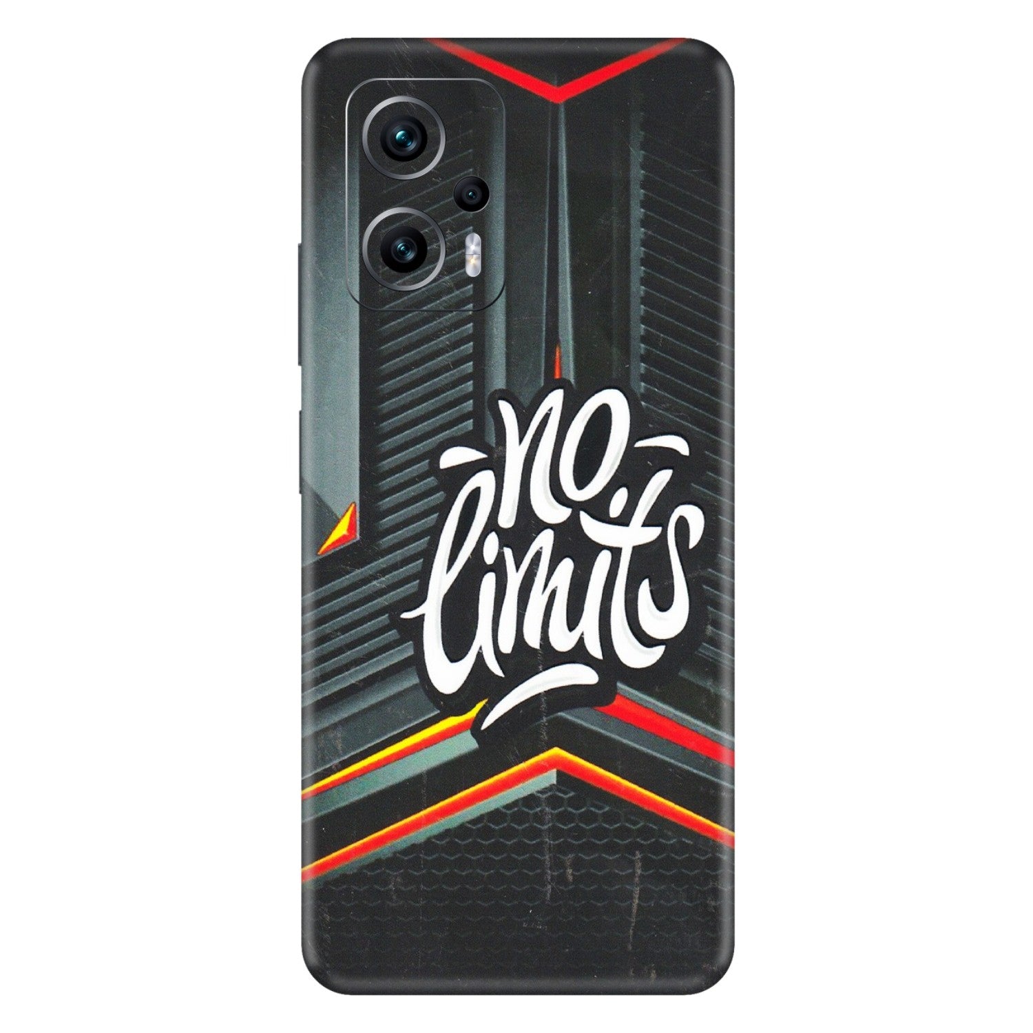 Xiaomi Redmi Phone Skins (All Models) - No Limits - 3D Embossed Finish (L-286) Redmi K50i 5G