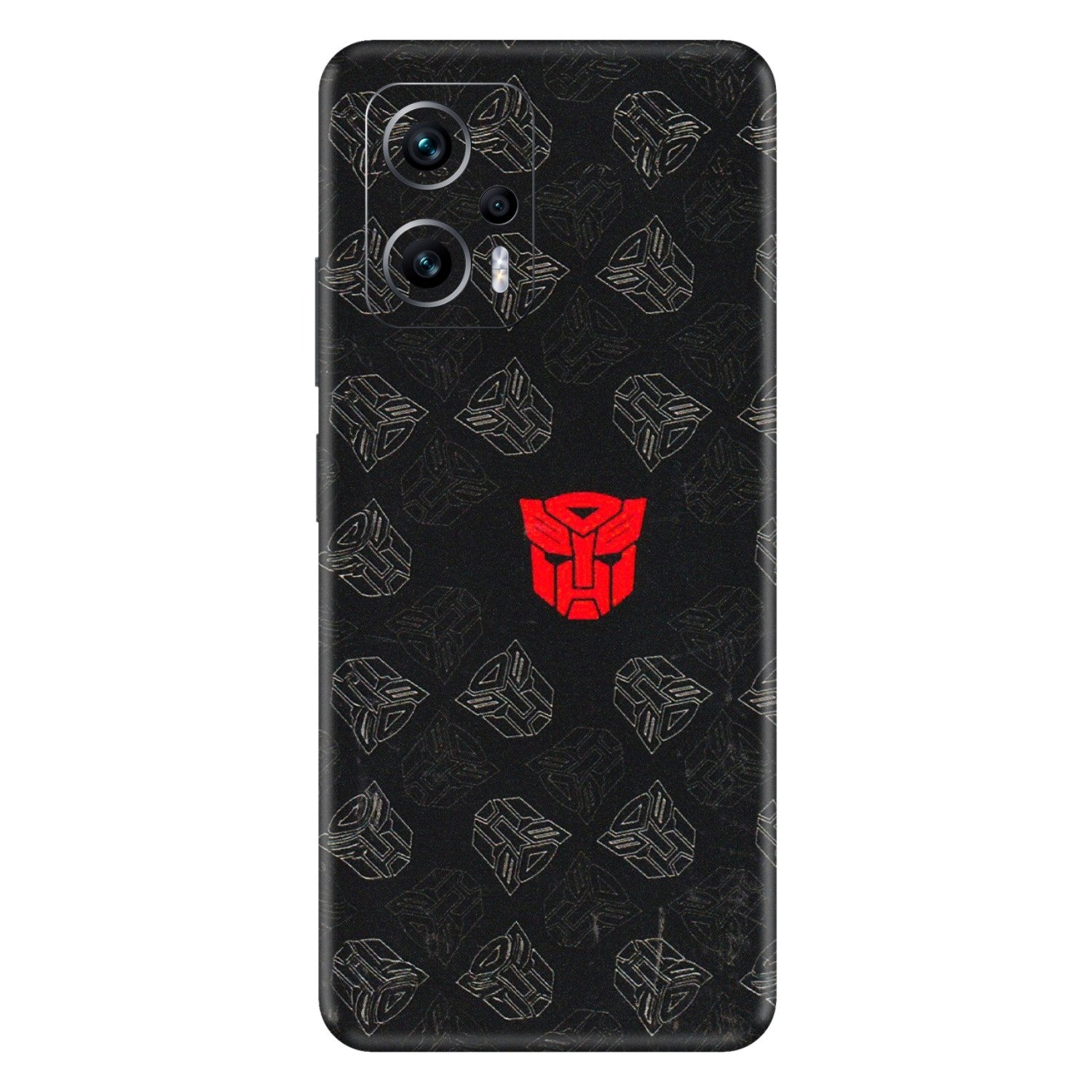 Xiaomi Redmi Phone Skins (All Models) - Transformers Devastation - 3D Embossed Finish (L-301) Redmi K50i 5G