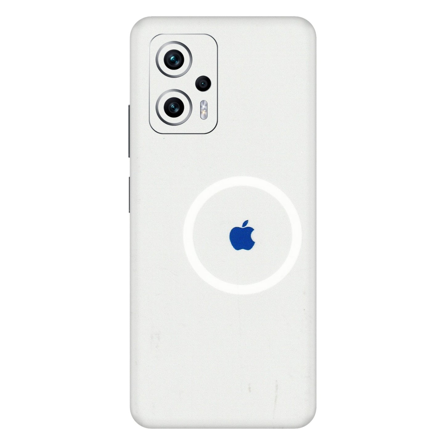 Xiaomi Redmi Phone Skins (All Models) - iPhone Magsafe Logo - 3D Embossed Finish (L-320) Redmi K50i 5G