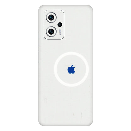 Xiaomi Redmi Phone Skins (All Models) - iPhone Magsafe Logo - 3D Embossed Finish (L-320) Redmi K50i 5G