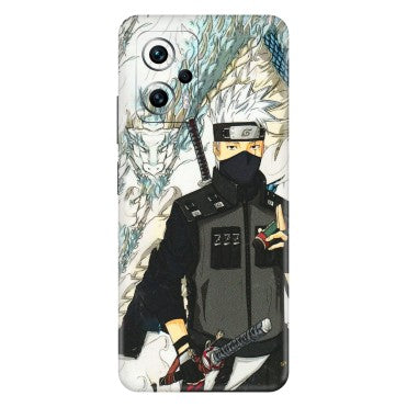 Xiaomi Redmi Phone Skins (All Models) - Kakashi Hatake Naruto Anime - 3D Embossed Finish (L-46) Redmi K50i 5G
