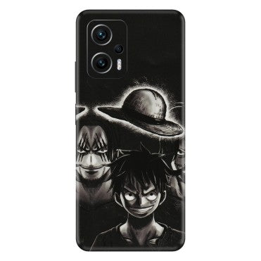 Xiaomi Redmi Phone Skins (All Models) - Black Luffy Hat - 3D Embossed Finish (L-57) Redmi K50i 5G