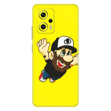 Xiaomi Redmi Phone Skins (All Models) - Flying Beardo - 3D Embossed Finish (L-60) Redmi K50i 5G