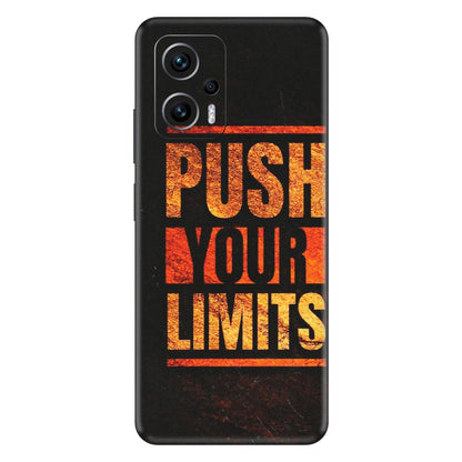 Xiaomi Redmi Phone Skins (All Models) - Push Your Limits - Matte Finish (M-118) Redmi K50i 5G