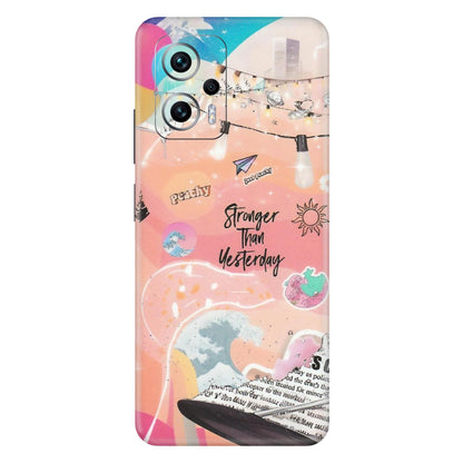 Xiaomi Redmi Phone Skins (All Models) - Stronger Then Yesterday - Matte Finish (M-128) Redmi K50i 5G