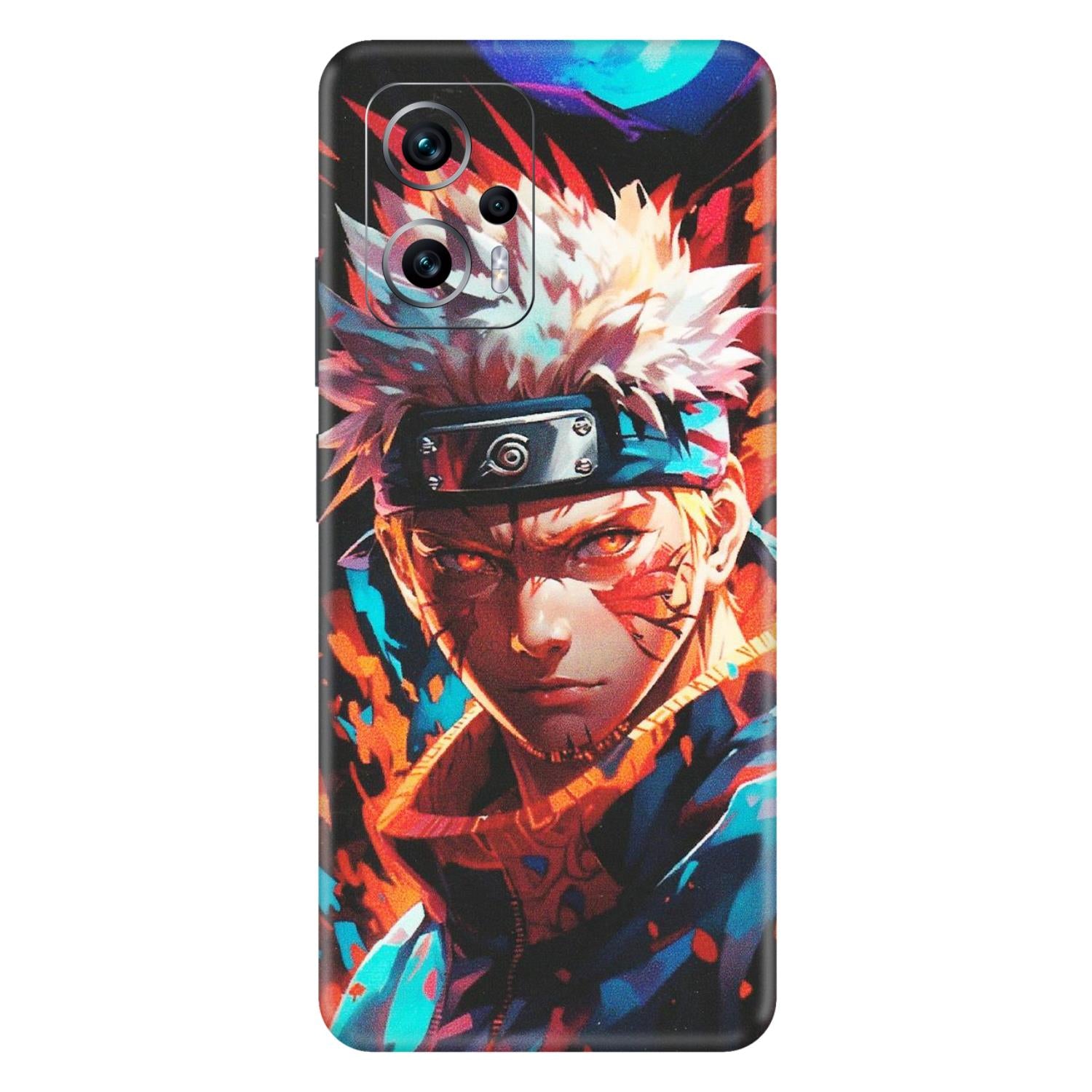 Xiaomi Redmi Phone Skins (All Models) - Anime Ferocious Character - Matte Finish (M-44) Redmi K50i 5G