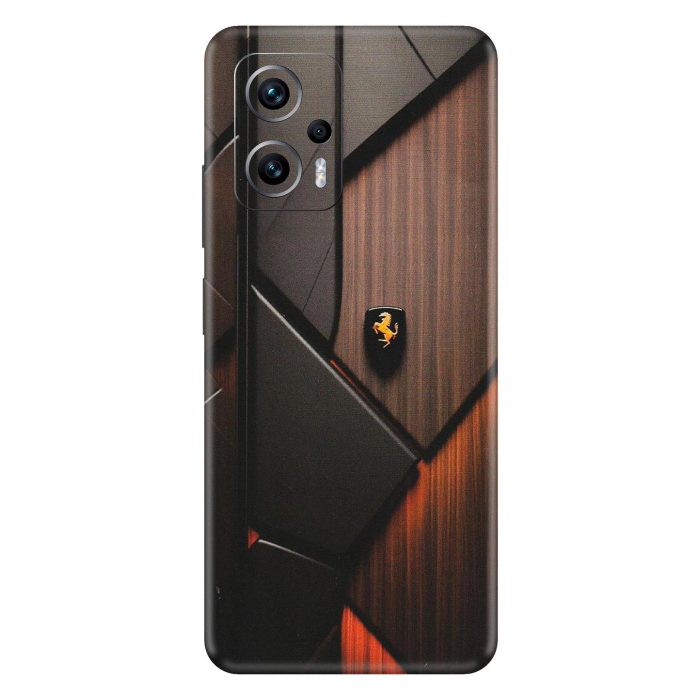 Xiaomi Redmi Phone Skins (All Models) - Lambo Beauty Wood Pattern Sober - Matte Finish (M-51) Redmi K50i 5G