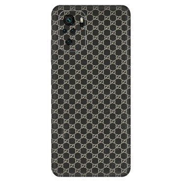 Xiaomi Redmi Phone Skins (All Models) - Black G Print - 3D Embossed Finish (L-109) Redmi Note 10S