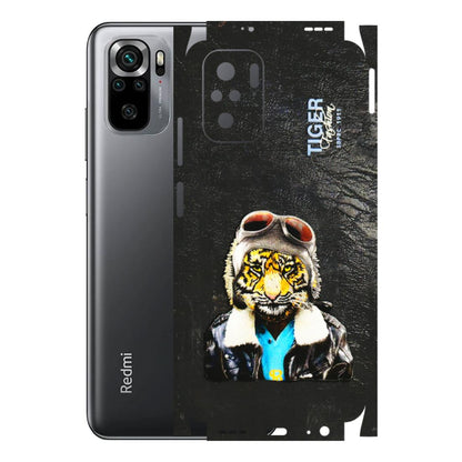 Xiaomi Redmi Phone Skins (All Models) - Rider Tiger - 3D Embossed Finish (L-113) Redmi Note 10S