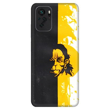Xiaomi Redmi Phone Skins (All Models) - Bajrangbali - 3D Embossed Finish (L-151) Redmi Note 10S
