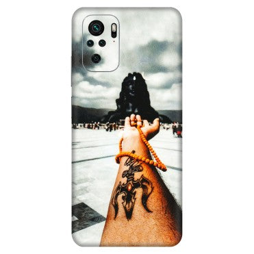 Xiaomi Redmi Phone Skins (All Models) - Jai Adiyogi Mahakaal - 3D Embossed Finish (L-164) Redmi Note 10S