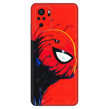 Xiaomi Redmi Phone Skins (All Models) - Spiderman Face Venom - 3D Embossed Finish (L-165) Redmi Note 10S
