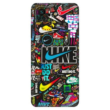 Xiaomi Redmi Phone Skins (All Models) - Just Do It Doodles - 3D Embossed Finish (L-166) Redmi Note 10S