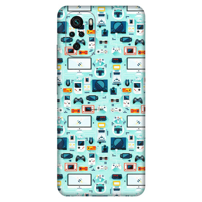 Xiaomi Redmi Phone Skins (All Models) - Gadgets Doodle - 3D Embossed Finish (L-184) Redmi Note 10S