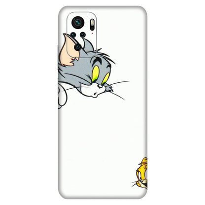 Xiaomi Redmi Phone Skins (All Models) - Cute Tom And Jerry - 3D Embossed Finish (L-220) Redmi Note 10S