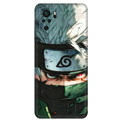 Xiaomi Redmi Phone Skins (All Models) - Kakashi Red Eye Focus - 3D Embossed Finish (L-227) Redmi Note 10S