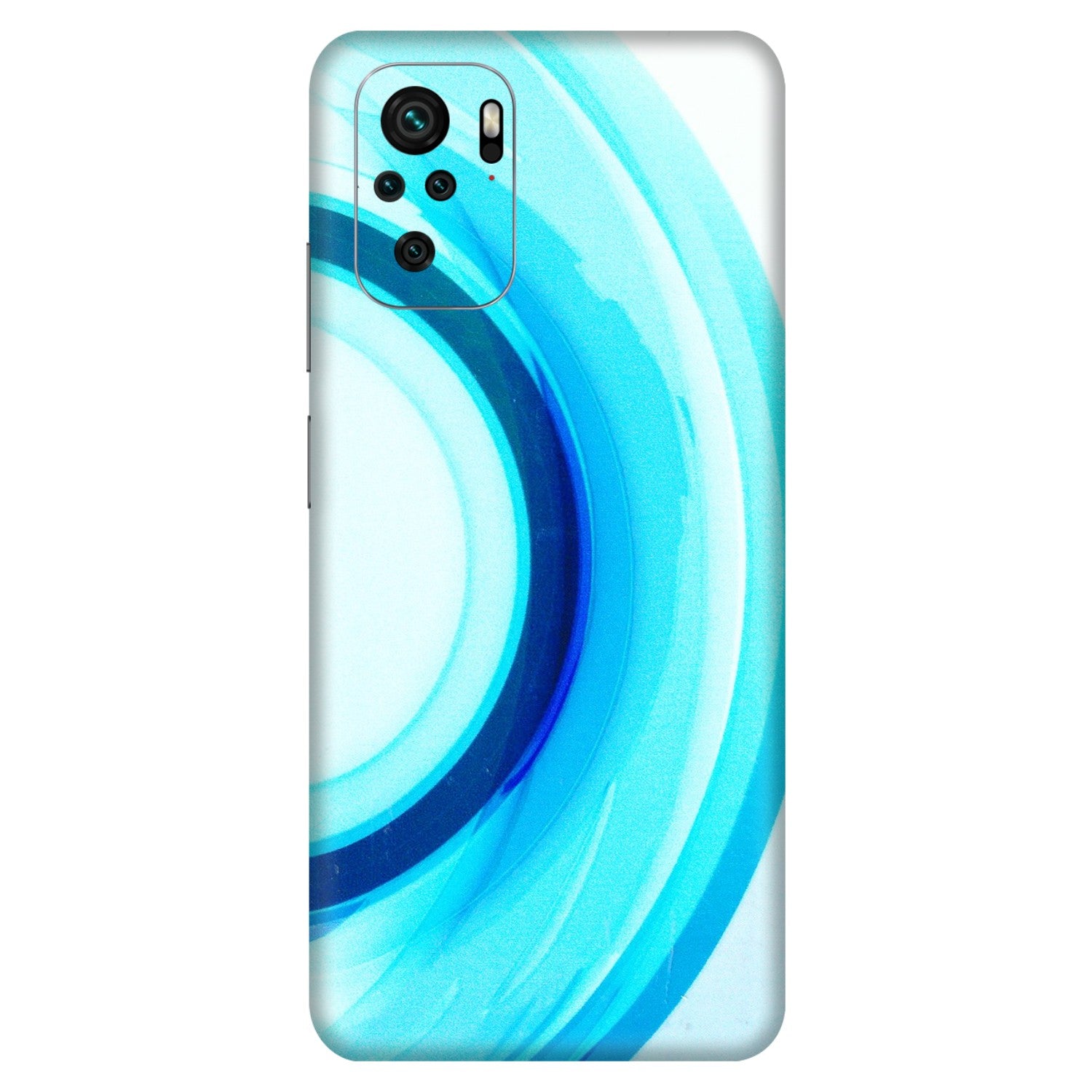 Xiaomi Redmi Phone Skins (All Models) - The Blue Curve - 3D Embossed Finish (L-244) Redmi Note 10S