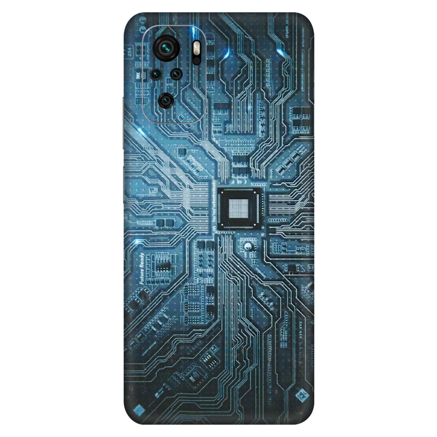 Xiaomi Redmi Phone Skins (All Models) - Original Circuit - 3D Embossed Finish (L-267) Redmi Note 10S